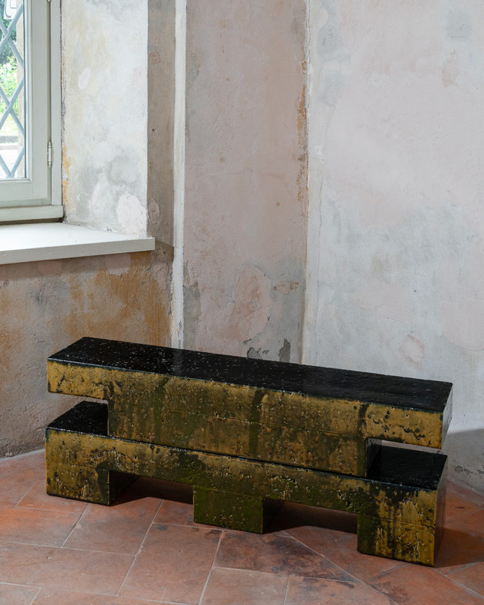 Contemporary Ceramic Coffee Table