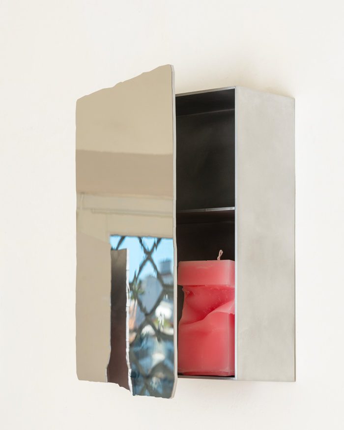 Foil Mirror Cabinet