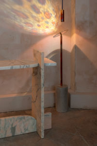 Floor Lamp With Suspension