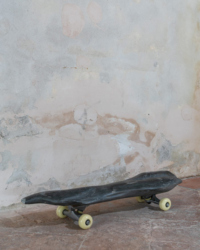 Rock & Roll Stone Skateboard